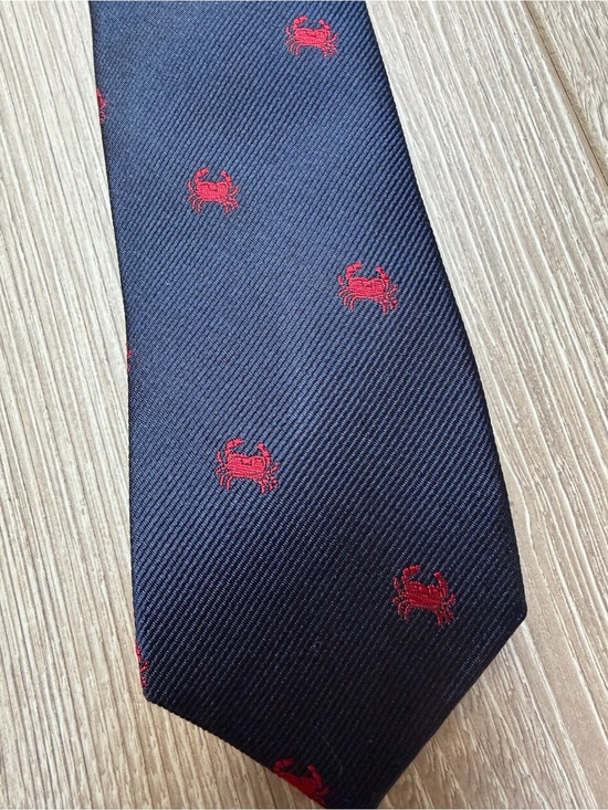 J. Crew Factory Other - J. Crew Factory Crab Silk Tie printed nautical preppy Maryland formal suiting